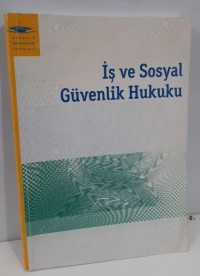 Image of İş ve Sosyal Güvenlik Hukuku