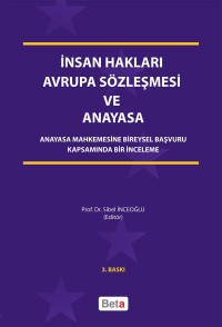 Image of İnsan Hakları Avrupa Sözleşmesi ve Anayasa