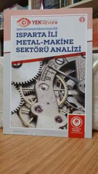 Image of Isparta İli Metal-Makine Sektörü Analizi