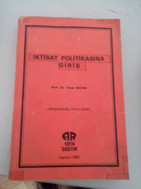 Image of İktisat Politikasına Giriş