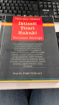Image of İktisadi Ticari Hukuku Terimler Sözlüğü