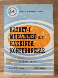 Image of hazret-i Muhammed Hakkında Konferanslar