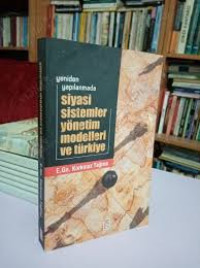 Image of Yeniden yapılanmada siyasi sistemler yönetim modelleri ve türkiye